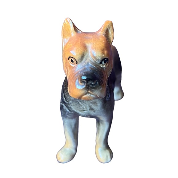 Vintage Porcelain Boxer Dog Figurine - Picture 3 of 7